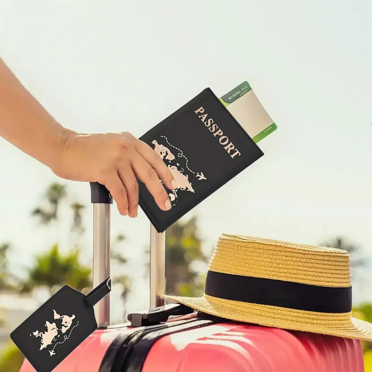 Secure Travel Wallet – Custom RFID Passport Cover