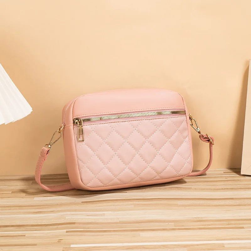 Stylish Compact Crossbody Bag– Chic Square Bag