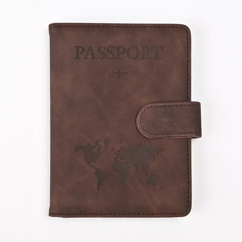 Vintage Marble Passport Holder