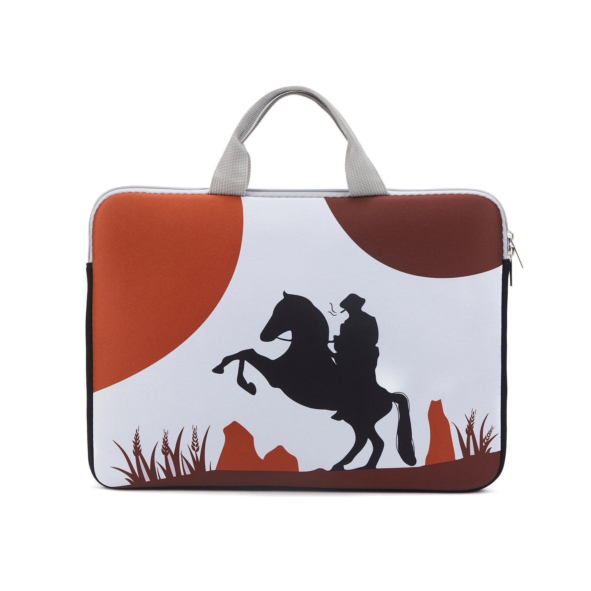 Trendy Heat Transfer Laptop Bag – 11–17 Inch Protective Case for Work,  School
