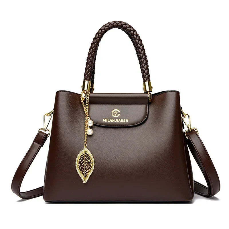 Vintage Soft PU Leather HandBag