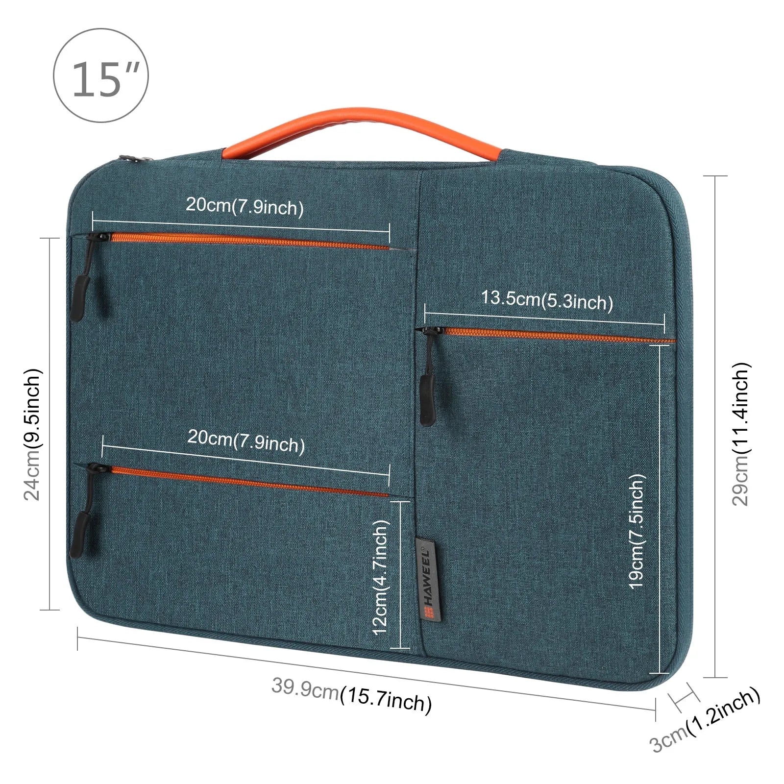 Durable Laptop Bag Sleeve – Handbag Briefcase for 13–15 Inch Laptops