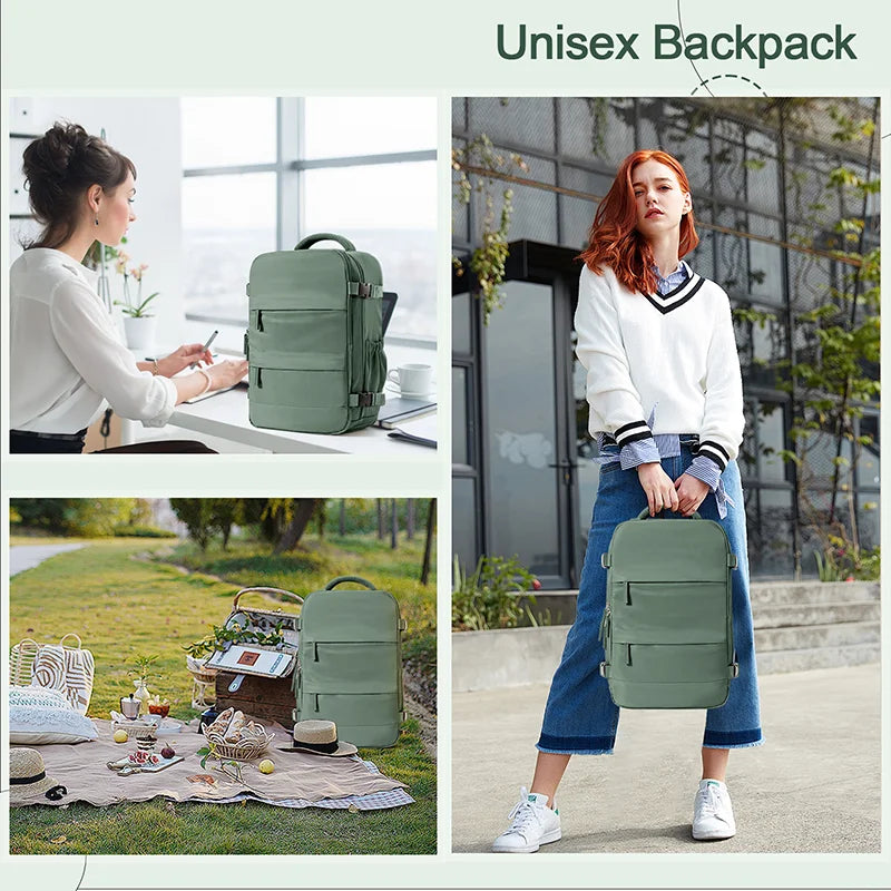 Compact Cabin Backpack for Flights – Laptop & Leisure Bag