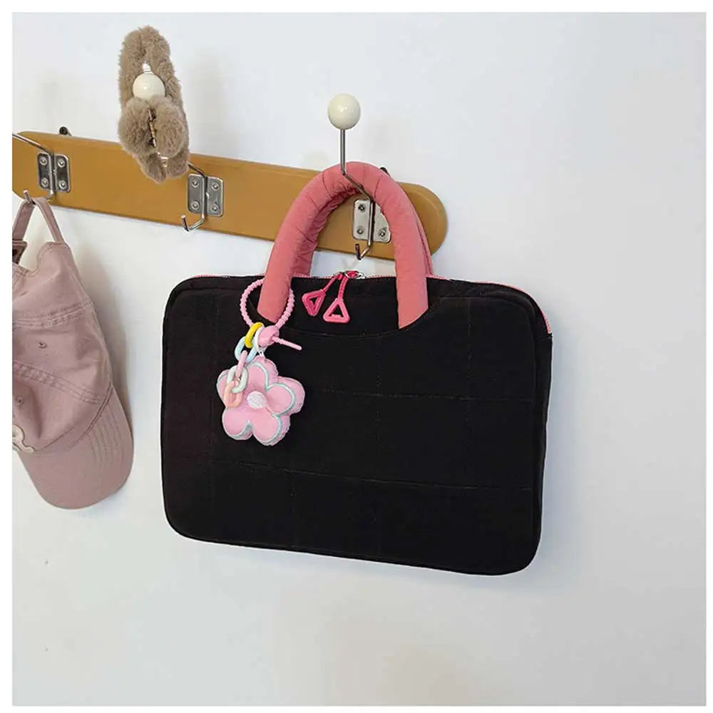 Puffy Laptop Sleeve for Women – 14/16 Inch Notebook Handbag