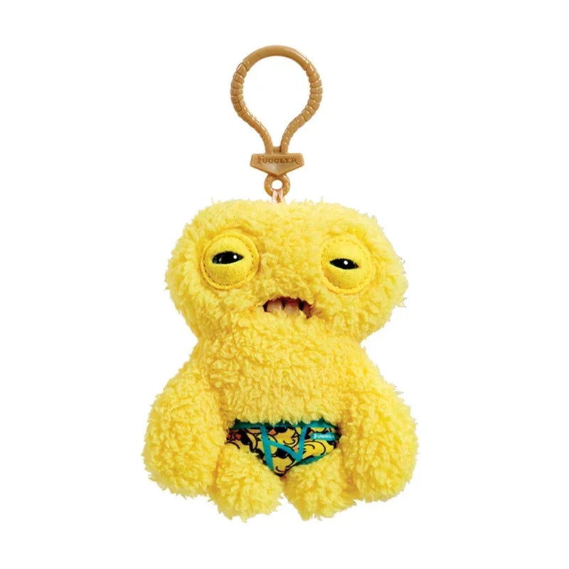 Fuggler Monster Plush Keychain – Cute Ugly Stuffed Pendant