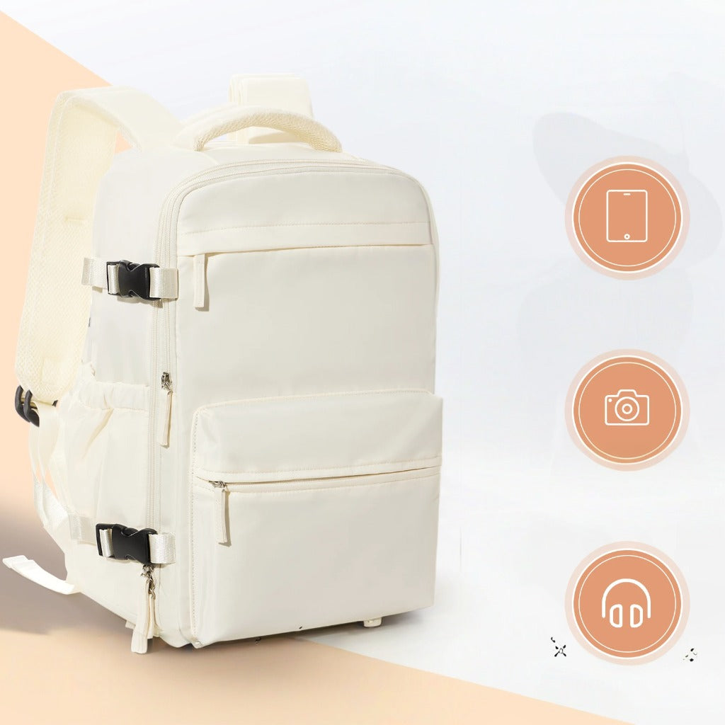 Ryanair 40x20x25 Cabin Backpack – Vacuum Compression Travel Laptop Backpack