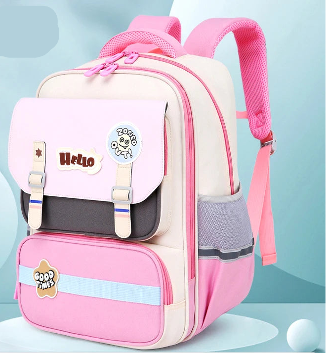Primary School Student Backpack – Kids Book Bag for Boys & Girls