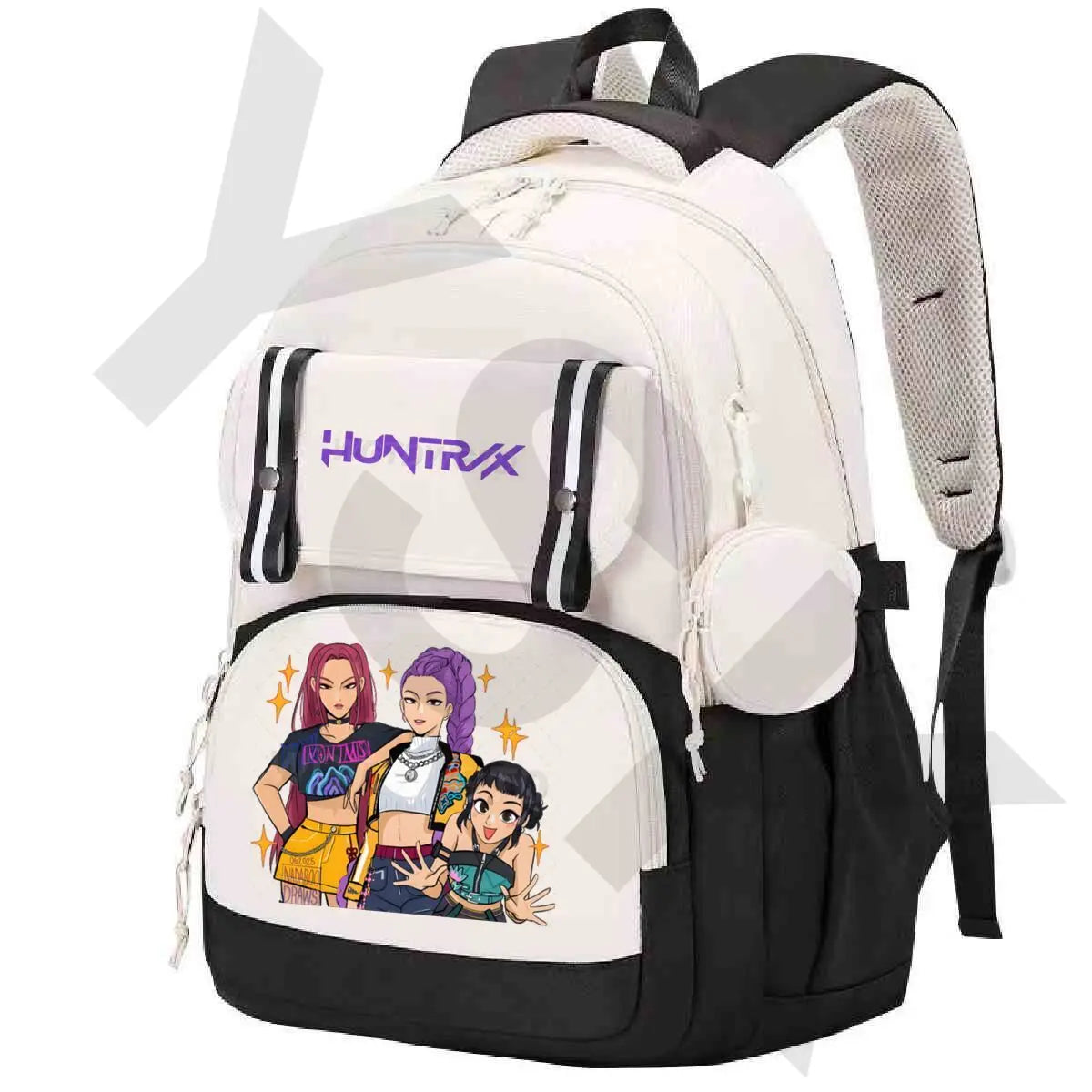 Cartoon Anime Backpack-Stylish Large Capacity Schoolbag
