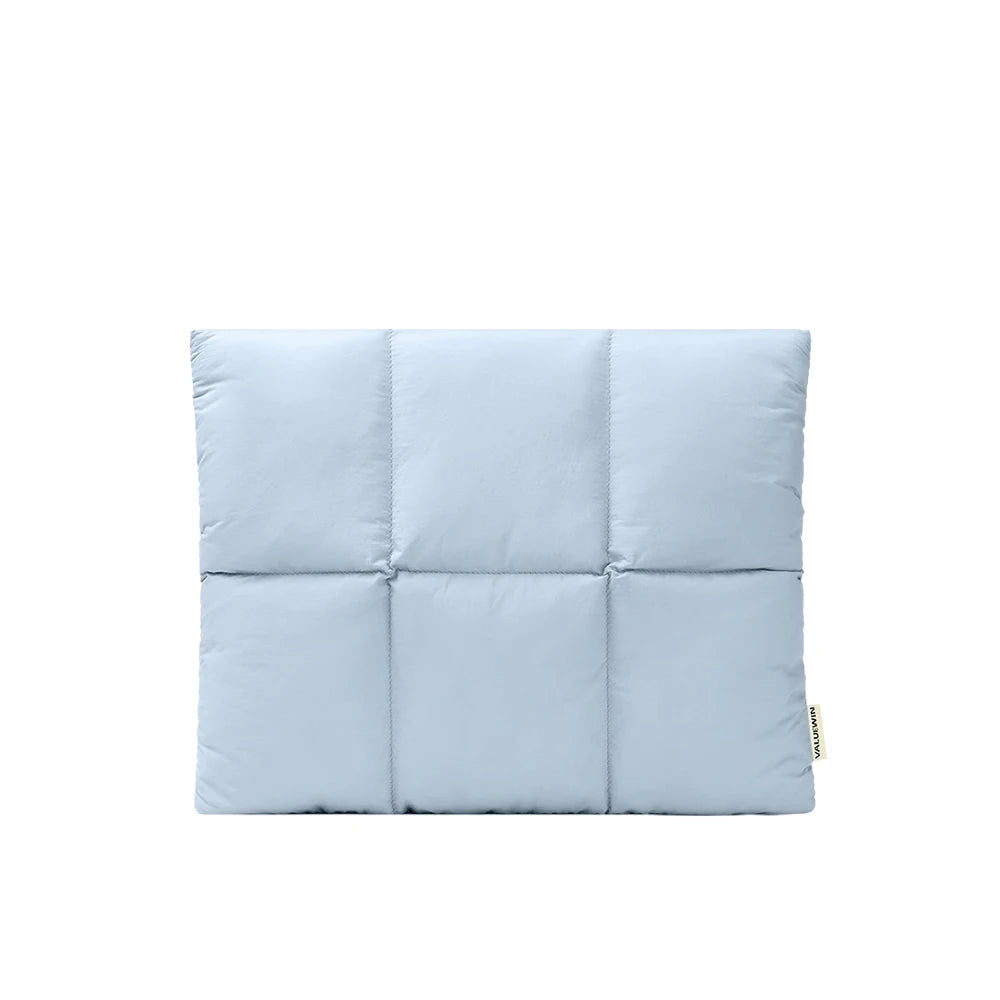 Puffy Quilted Laptop Sleeve 13–14 Inch – Padded Computer Cover Bag