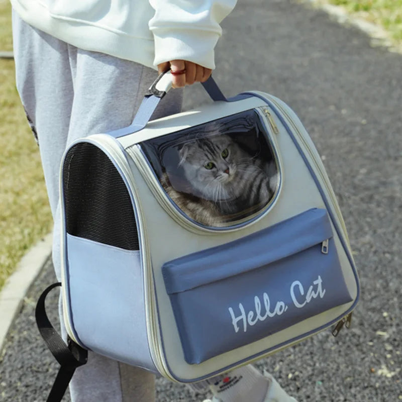 Hands-Free Pet Carrier – Outdoor Travel Backpack