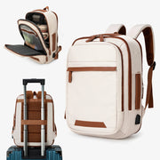 Durable USB charging backpack with waterproof design