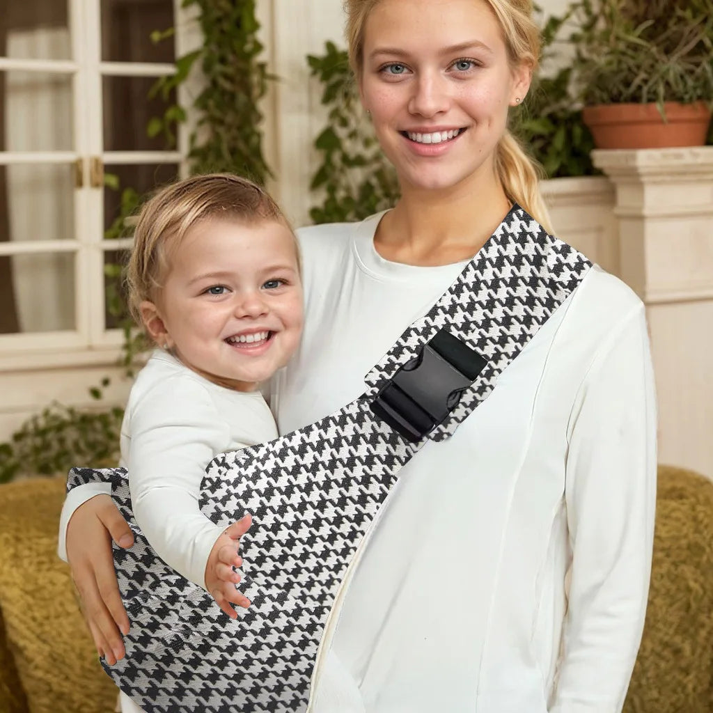 Portable Baby Carrier Wrap – Multifunctional Infant Sling with Adjustable Shoulder Strap