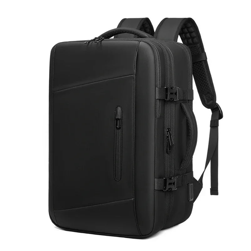 17-Inch Large Capacity Travel Laptop Backpack – Vacuum Compression, Extended Design