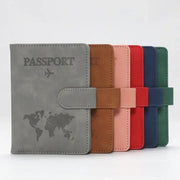 Vintage Marble Passport Holder