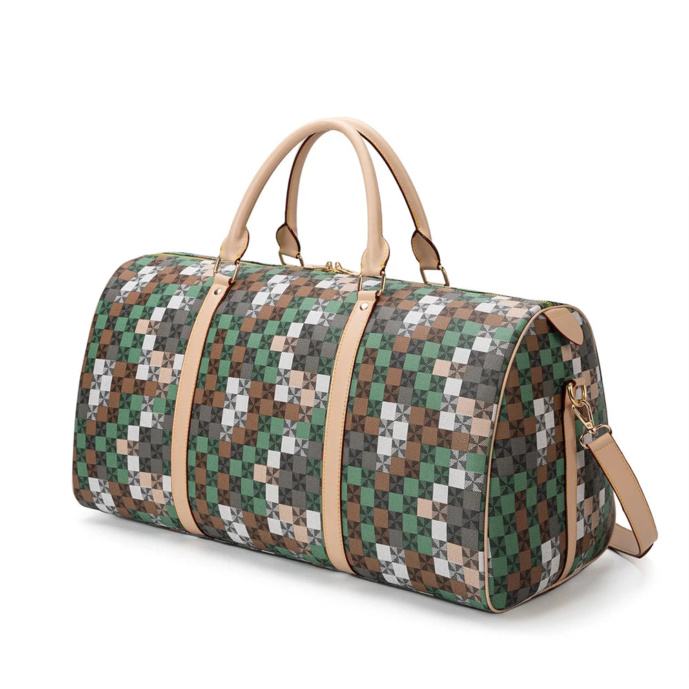 Designer Travel Duffle Bag – Unisex Large Capacity