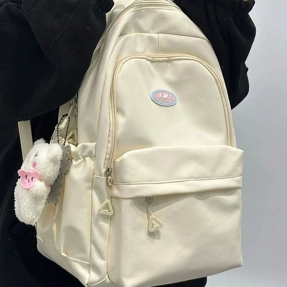 Nylon Backpack – Large Capacity Travel & School Bag