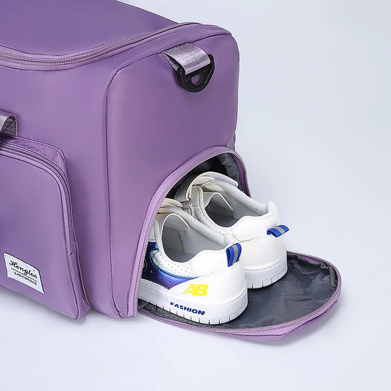 Travel Duffle with Shoe Pocket – Large Capacity Bag