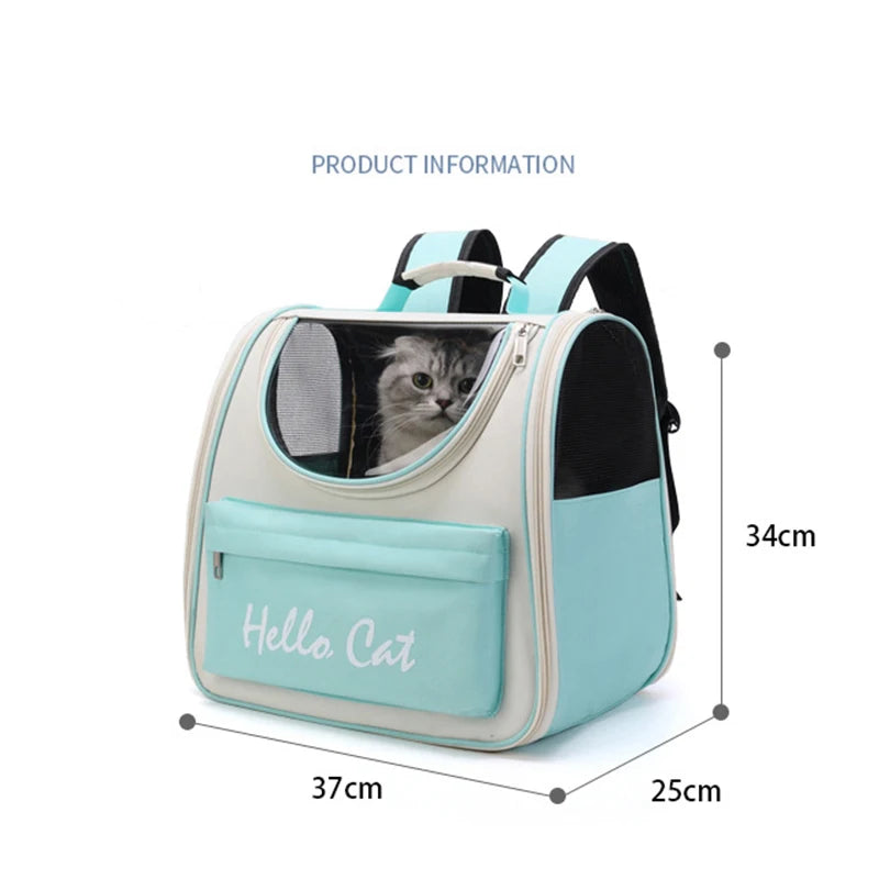 Hands-Free Pet Carrier – Outdoor Travel Backpack