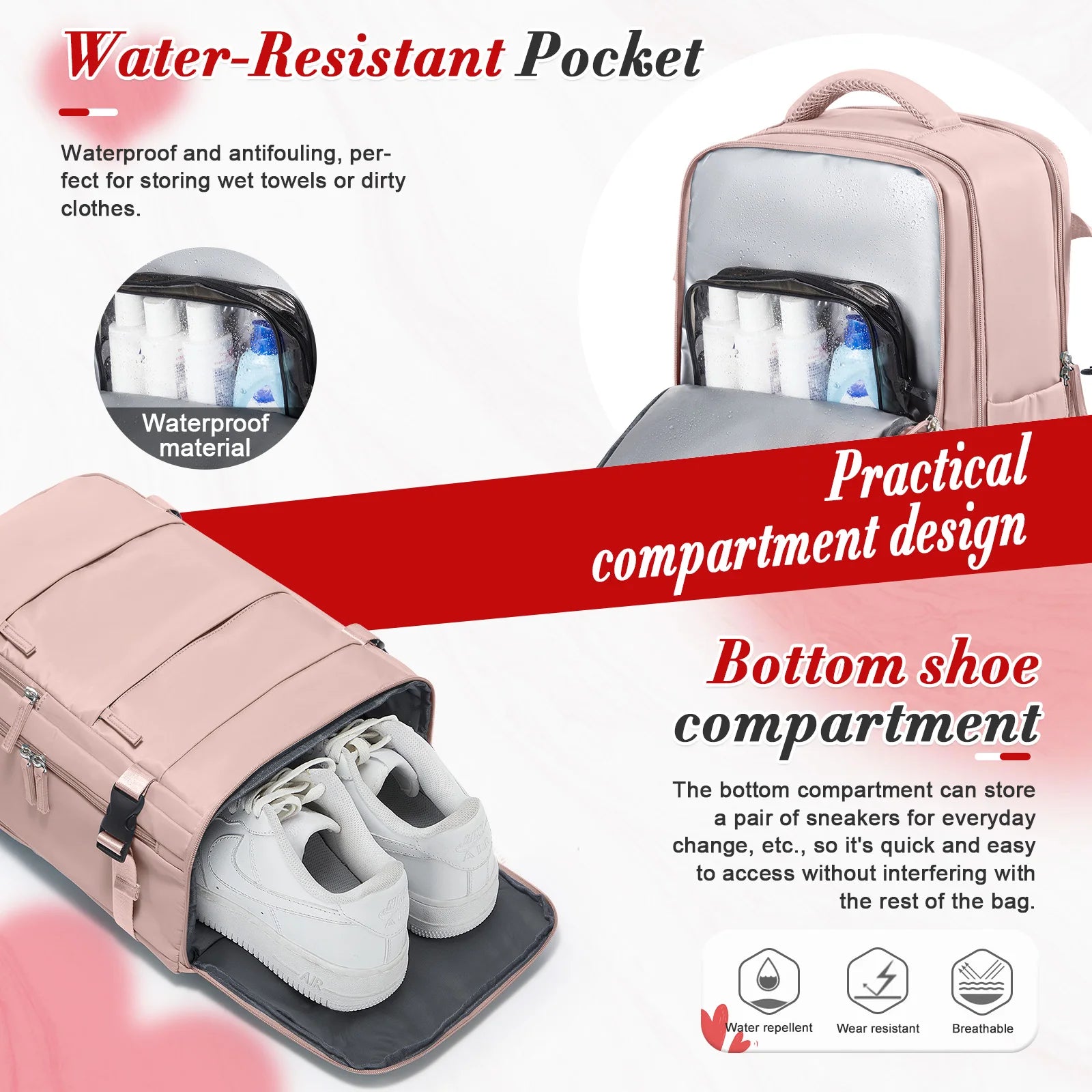 Flight-Friendly Travel Backpack – Carry-On with Comfort