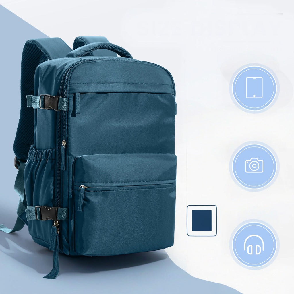 Ryanair 40x20x25 Cabin Backpack – Vacuum Compression Travel Laptop Backpack