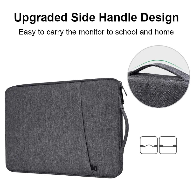 Waterproof Laptop Sleeve Handbag for 13–15.6 Inch Laptops – MacBook, Lenovo, ASUS, Xiaomi