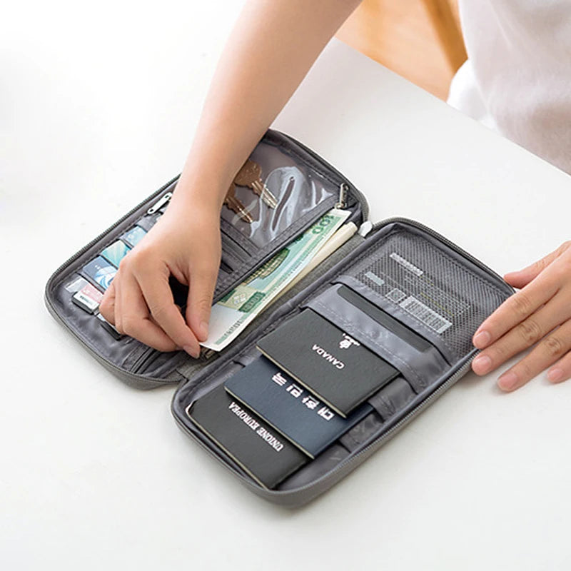 Family Travel Wallet – Waterproof Passport Holder