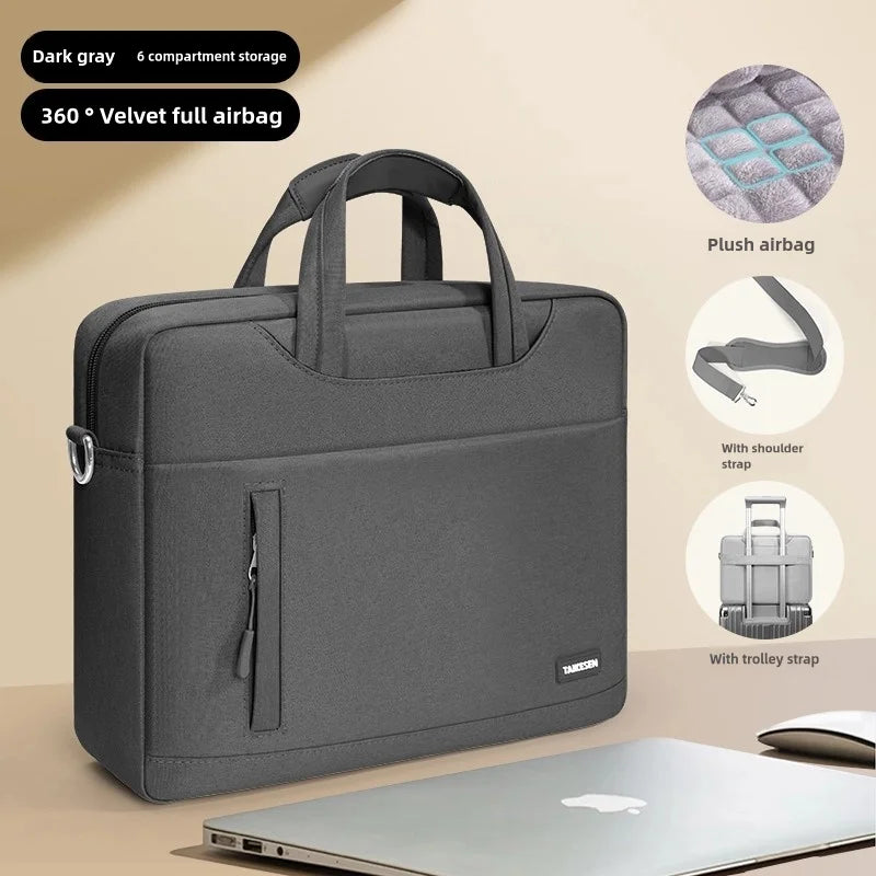 Durable Laptop Bag – 13/15/17 Inch Tote & Briefcase for MacBook, Dell