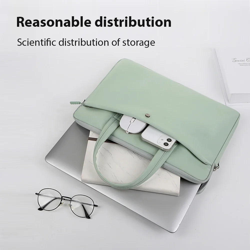 Multi-Device Laptop Handbag for 13–15.6 Inch Laptops & Tablets