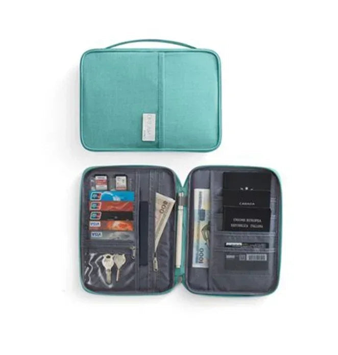 Compact Passport Holder – Waterproof Travel Accessory