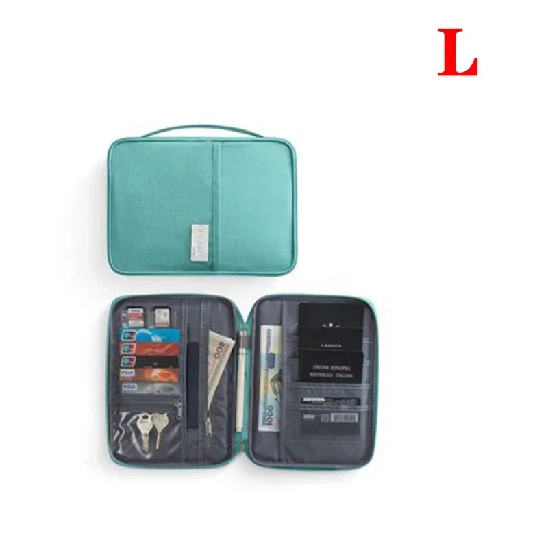 Compact Passport Holder – Waterproof Travel Accessory