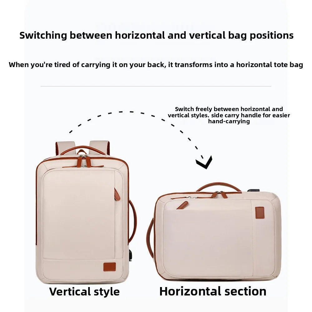 Oxford Cloth Leisure Backpack – High-End Fashion Waterproof Laptop Bag