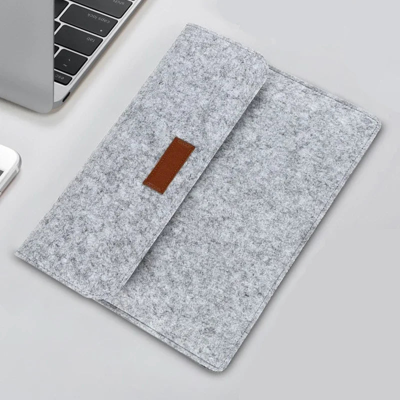 Soft Inner Protective Cover Bag Felt Laptop Sleeve for MacBook & iPad 11–16 Inch