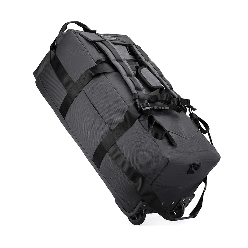 Heavy-Duty 80L Wheeled Duffel – Foldable Travel Bag