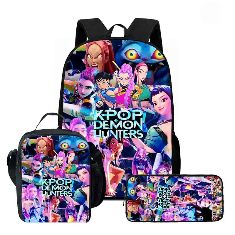 Disney KPop Demon Hunters Backpack Set
