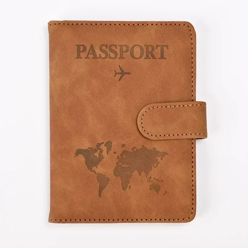 Vintage Marble Passport Holder