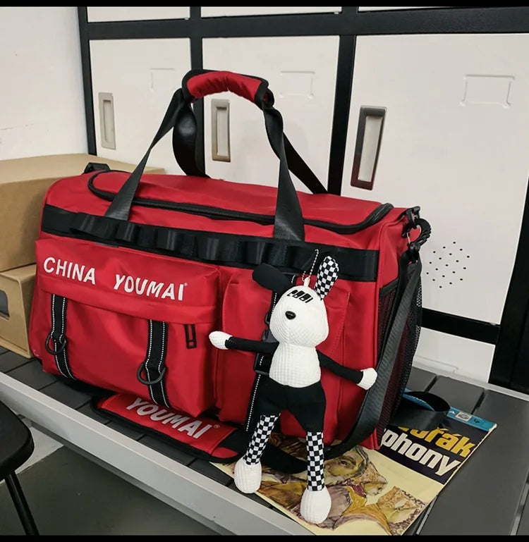Spacious Travel Duffle Bag-Casual Waterproof Bag