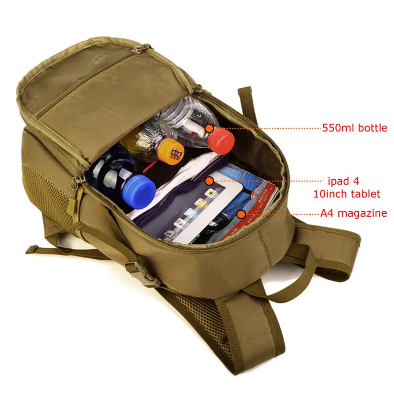 15L Adventure Backpack – Lightweight Tactical Bag for Travel Backpack