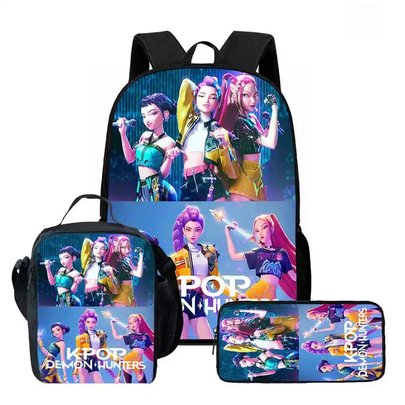 Disney KPop Demon Hunters Backpack Set