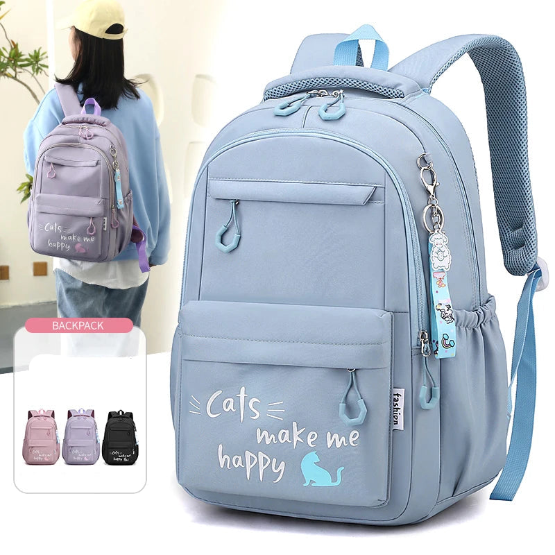 Stylish Pink Backpack for School & Travel – Durable and Spacious Design