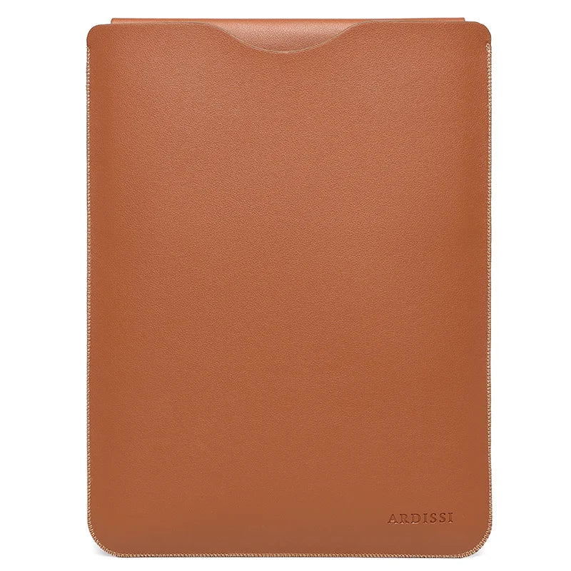 Vegan Leather Laptop Sleeve Case Set for MacBook Air/Pro M1 M2 13–16 Inch & iPad 11–12.9 Inch
