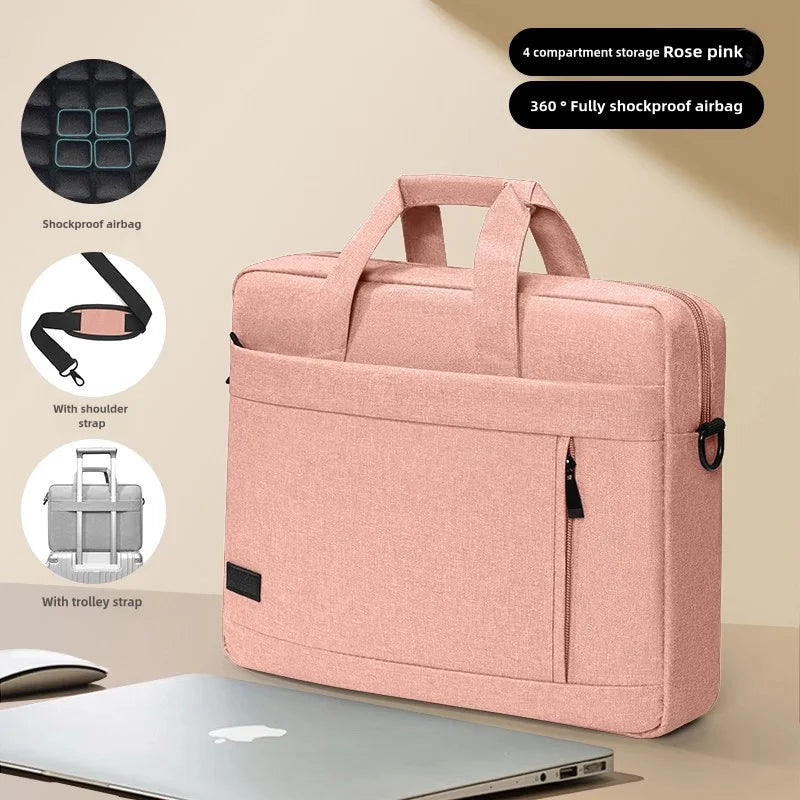 Durable Laptop Bag – 13/15/17 Inch Tote & Briefcase for MacBook, Dell
