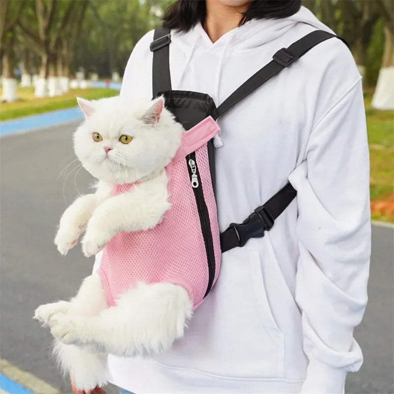 Dual-Use Pet Carrier Tote and Backpack for Cats Dogs
