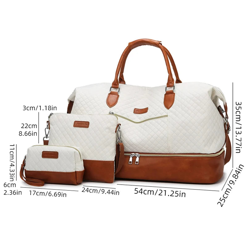 Luxury 3PCS Travel Duffel Bag