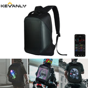Business Travel Laptop Backpack with LED Display Screen – Smart Advertising Billboard Bag