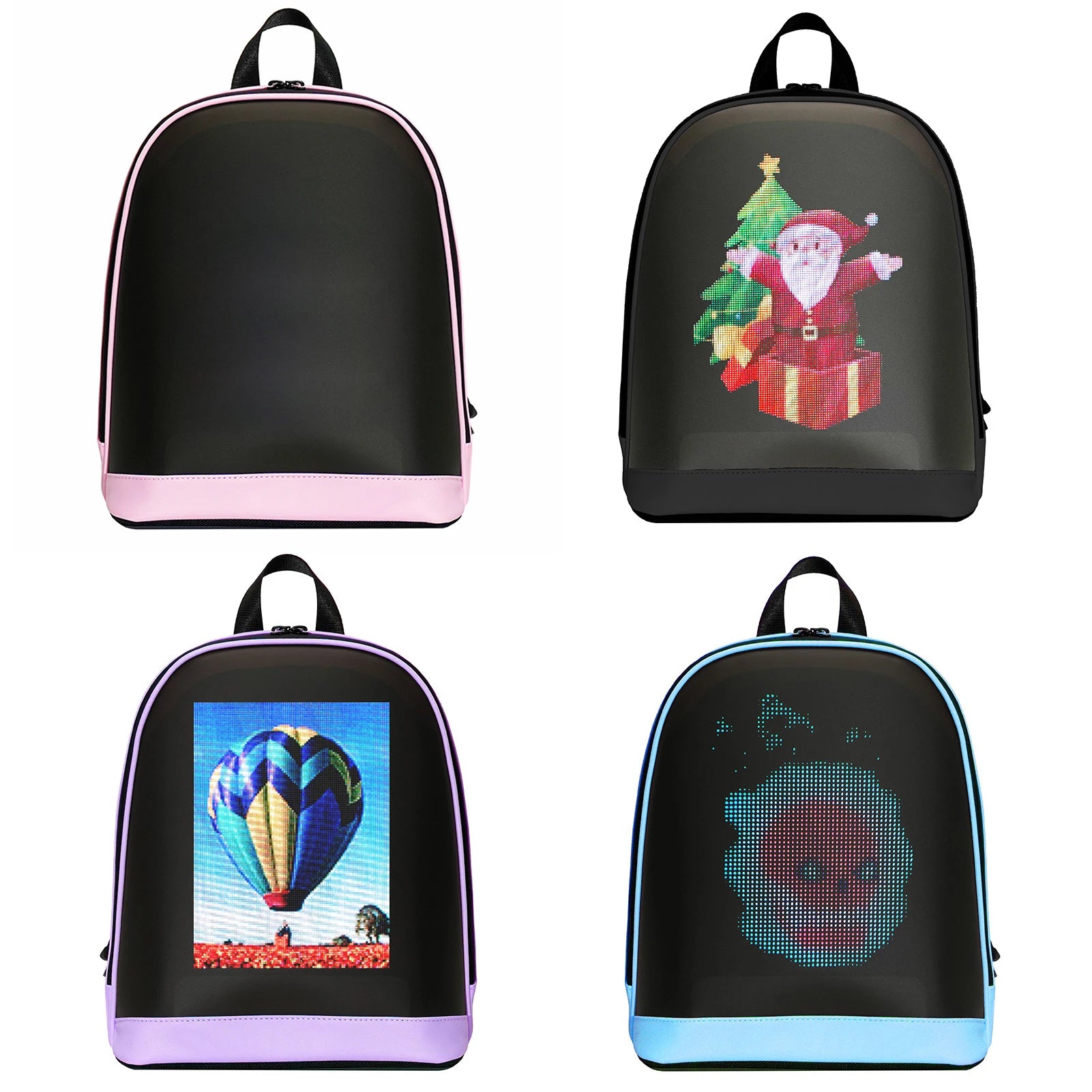Waterproof Smart LED Backpack – APP-Controlled Commercial Display Bag
