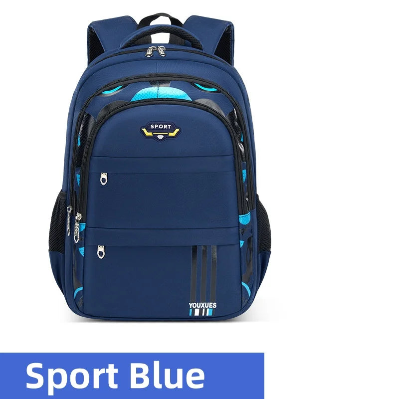Large Capacity Waterproof Backpack – Ideal for School and Daily Activities