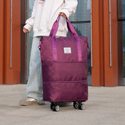 Universal Wheel Duffel Bag – Adjustable & Portable