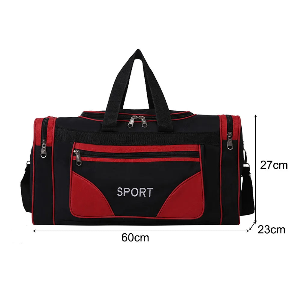 Oxford Dry & Wet Separation Gym Bag – Large Capacity Waterproof Fitness Bag