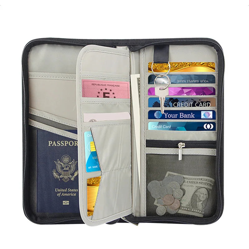 Durable Travel Wallet – Passport Organizer