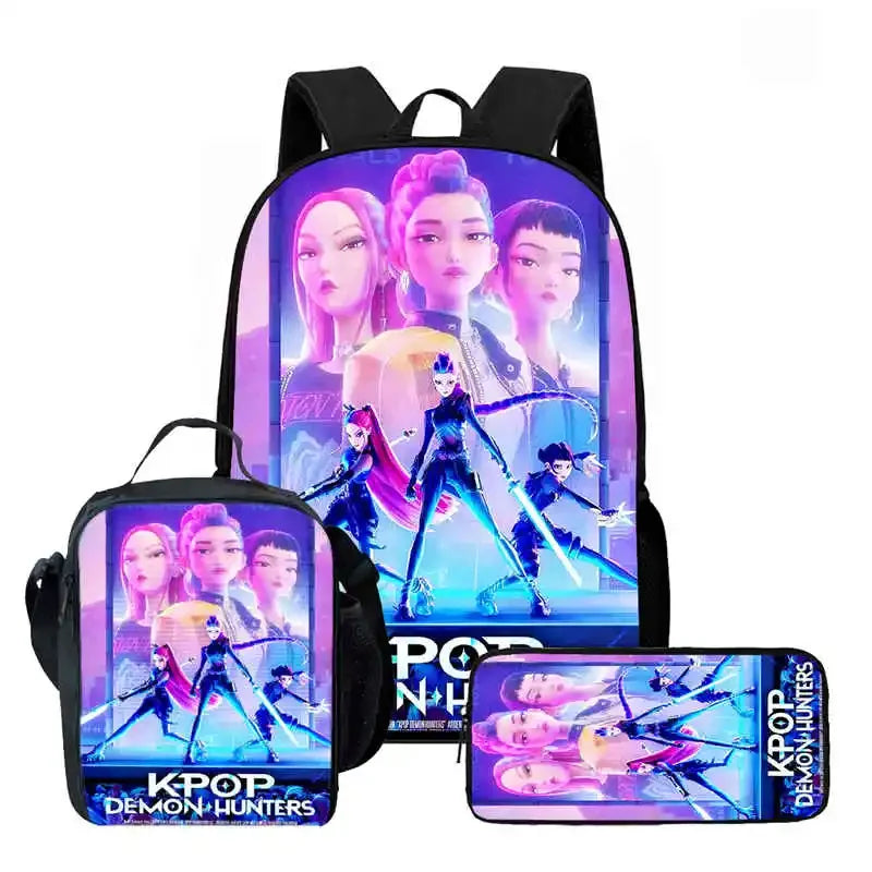 Disney KPop Demon Hunters Backpack Set